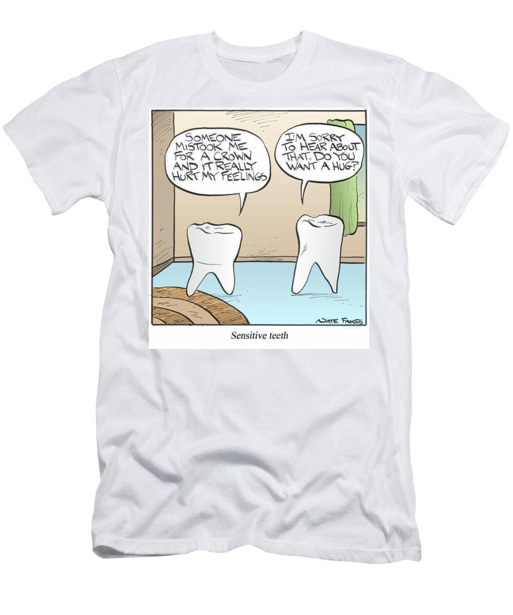 Sensitive Teeth Nate Fakes T-Shirt