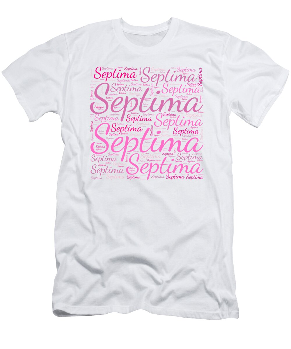 Septima Names Without Frontiers Vidddie Publyshd T-Shirt