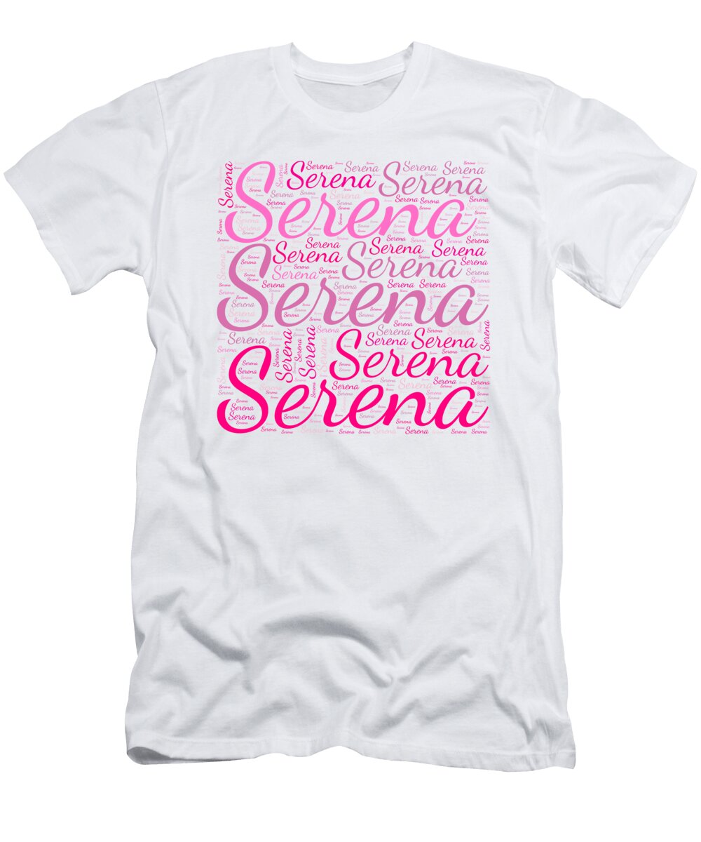 Serena Names Without Frontiers Vidddie Publyshd T-Shirt