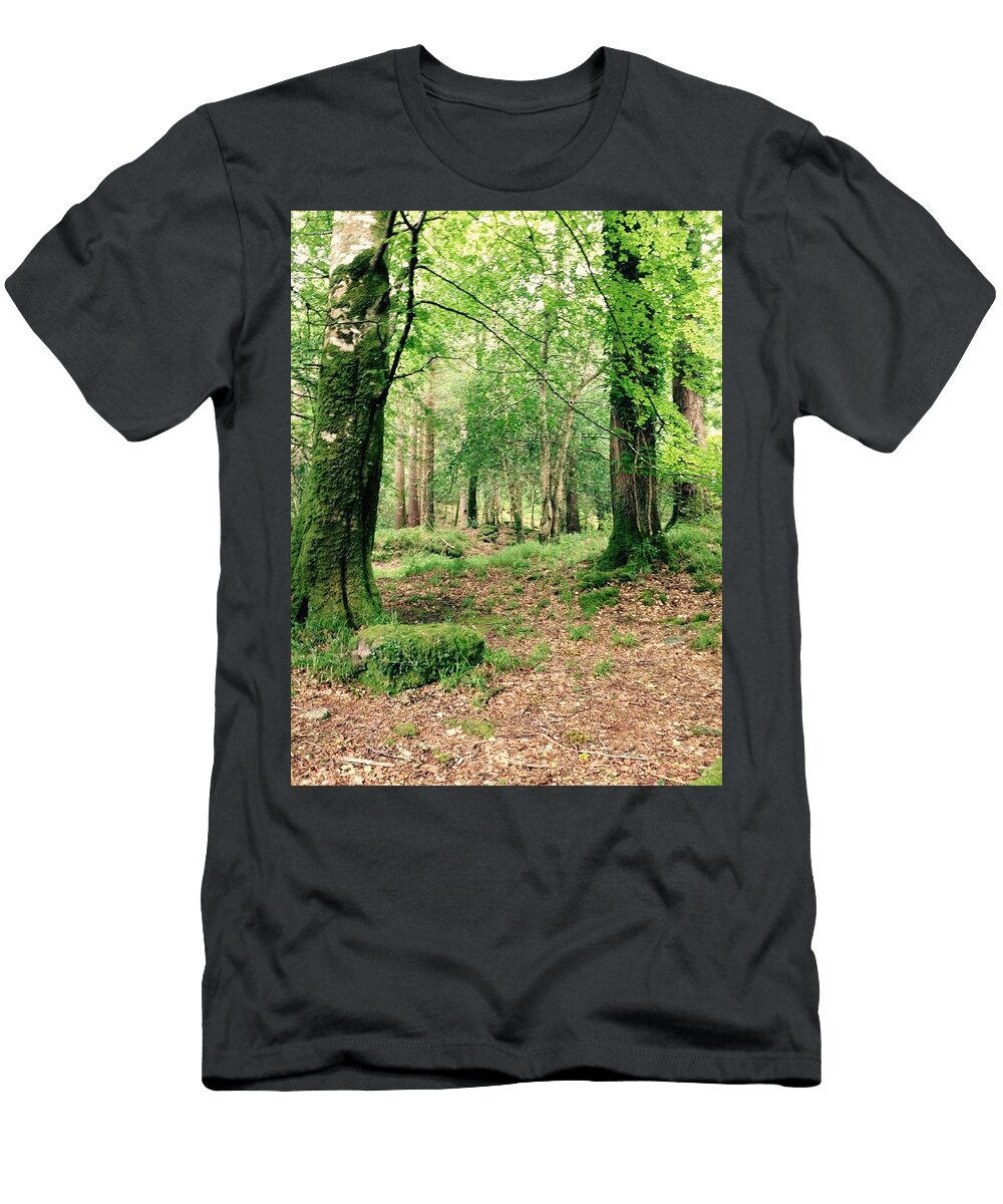 Serene Forest Pathway Laveta Kirby T-Shirt