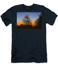 Serene Sunset Over Leafless Tree Mario G Rivera T-Shirt