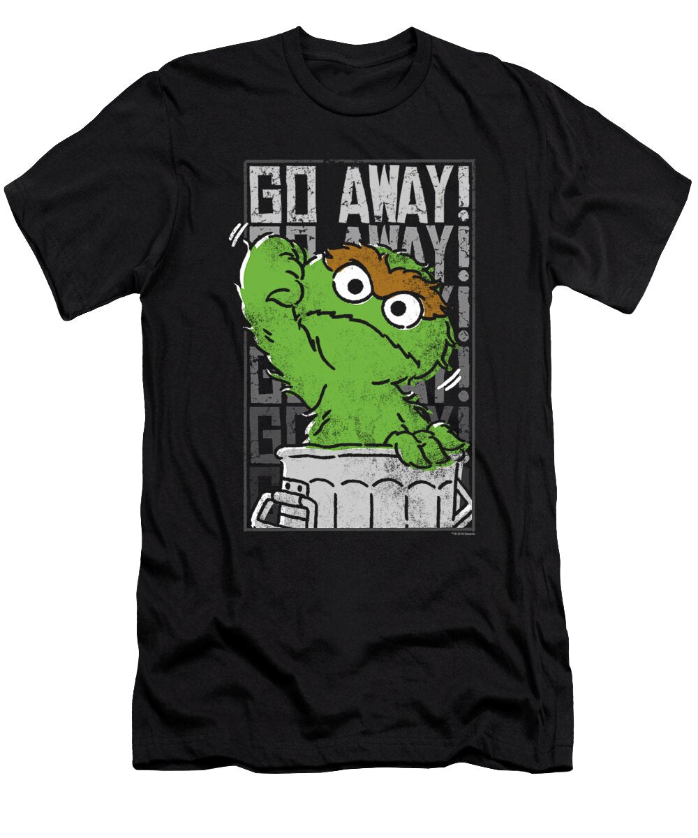 Sesame Street Go Away Brand a T-Shirt