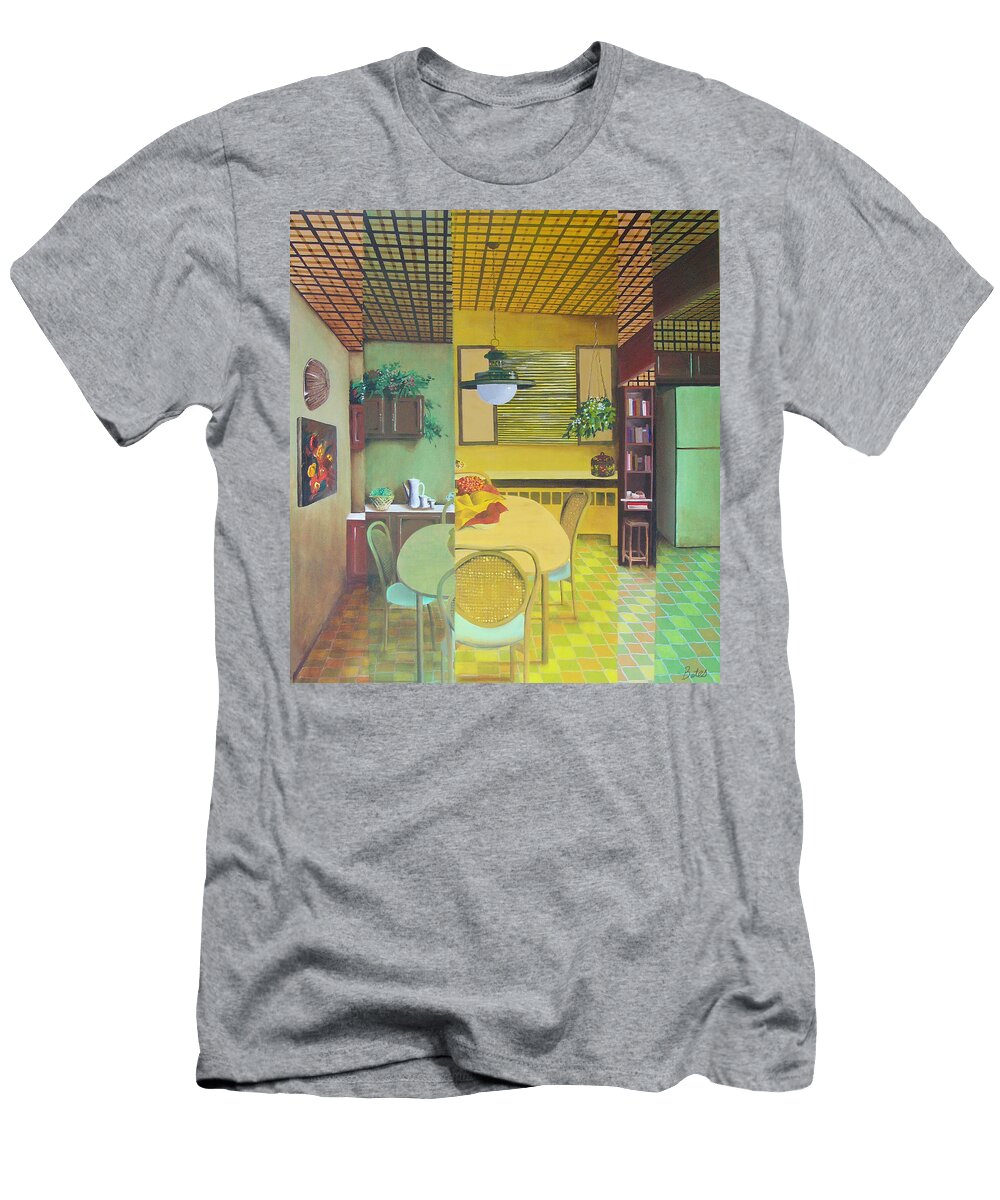 Seventies Kitchen Lisa Bates T-Shirt