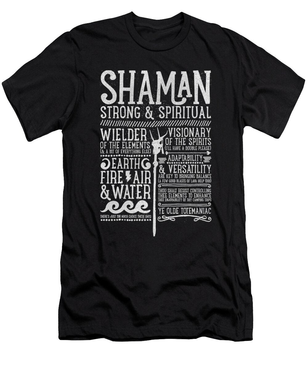 Shaman Strong and Spiritual Yuf Crik T-Shirt