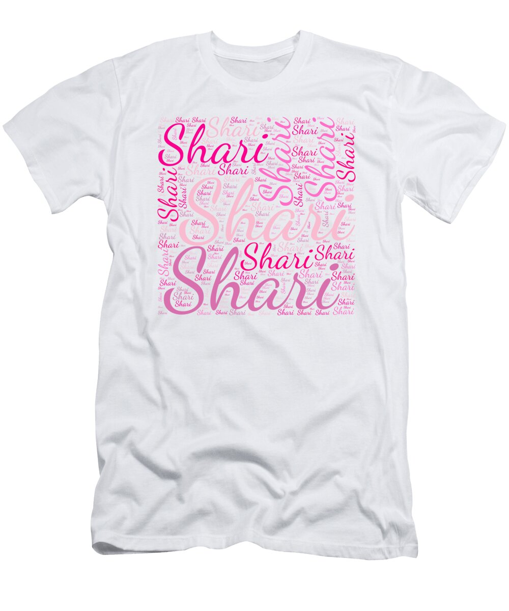 Shari Names Without Frontiers Vidddie Publyshd T-Shirt