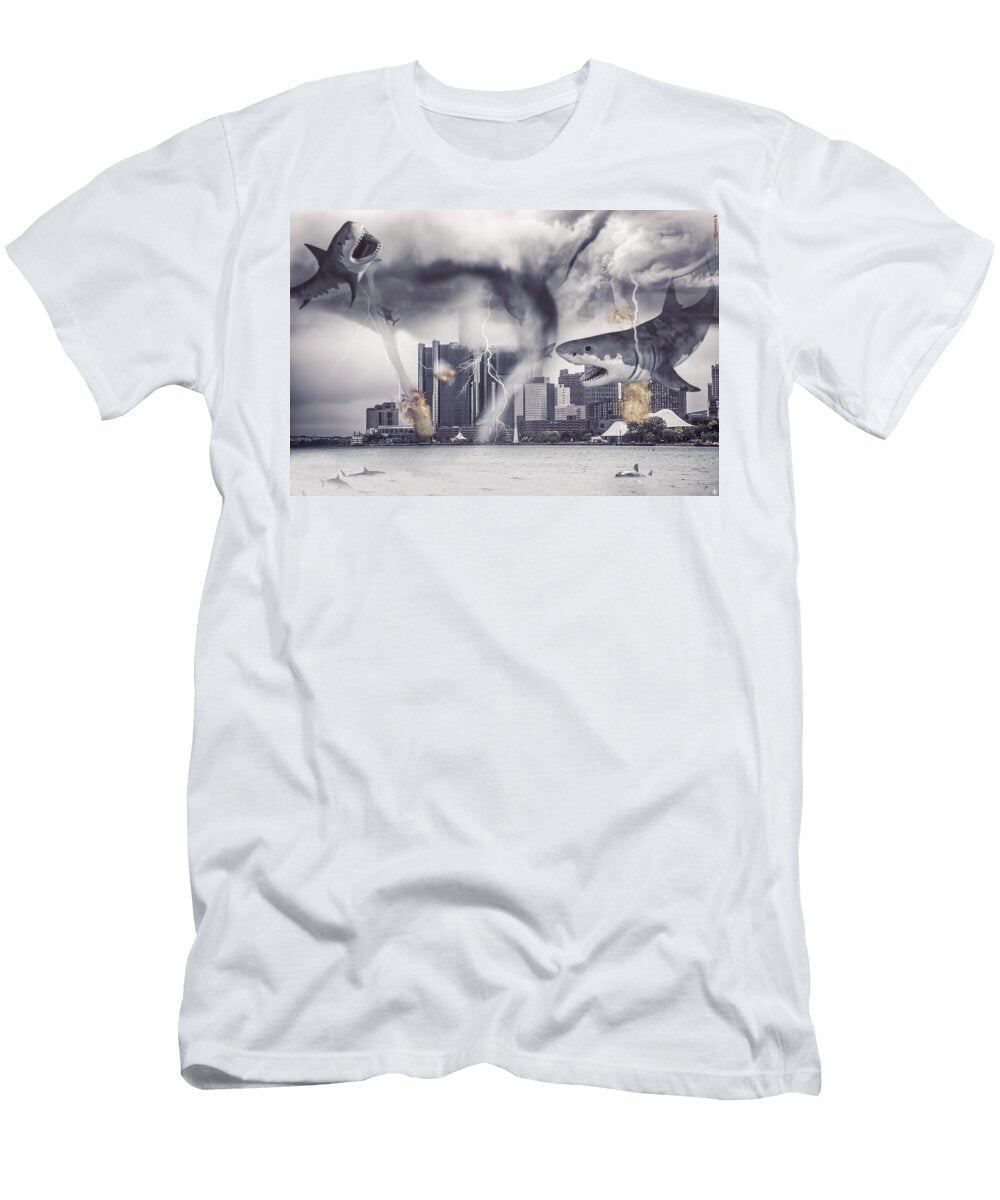 Sharknado Detroit Nicholas Grunas T-Shirt
