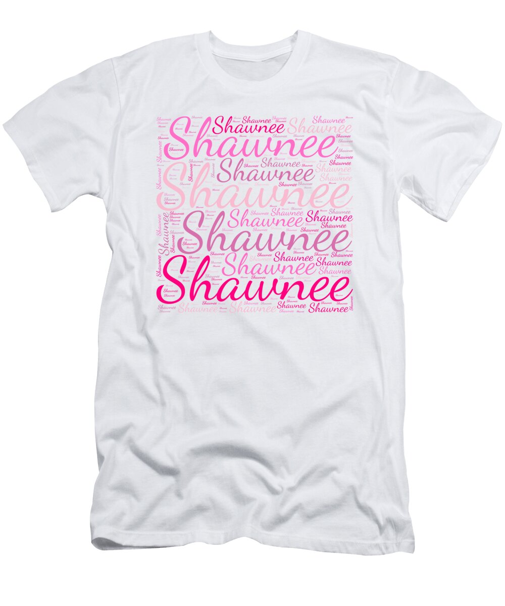 Shawnee Names Without Frontiers Vidddie Publyshd T-Shirt
