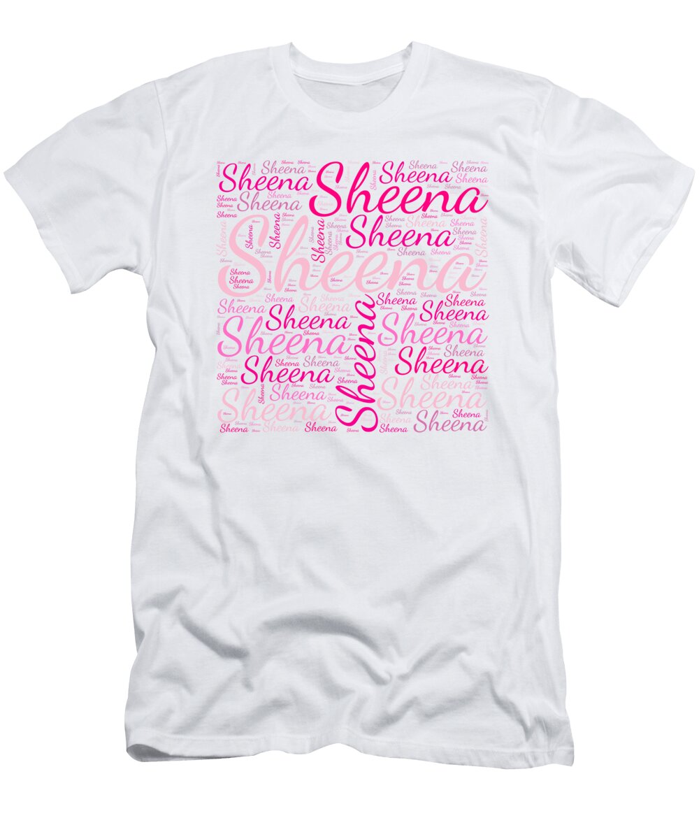 Sheena Names Without Frontiers Vidddie Publyshd T-Shirt