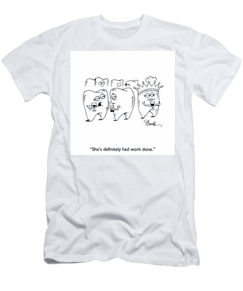 Shes Definitely Had Work Done Marty Bucella T-Shirt