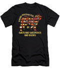 Shetland Sheepdogs and Books I Love Reading Books Thomas Larch T-Shirt