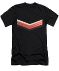 Shiny Pink Rose Gold and Black Leather Chevrons Home Decor Design Donald Lawrence T-Shirt