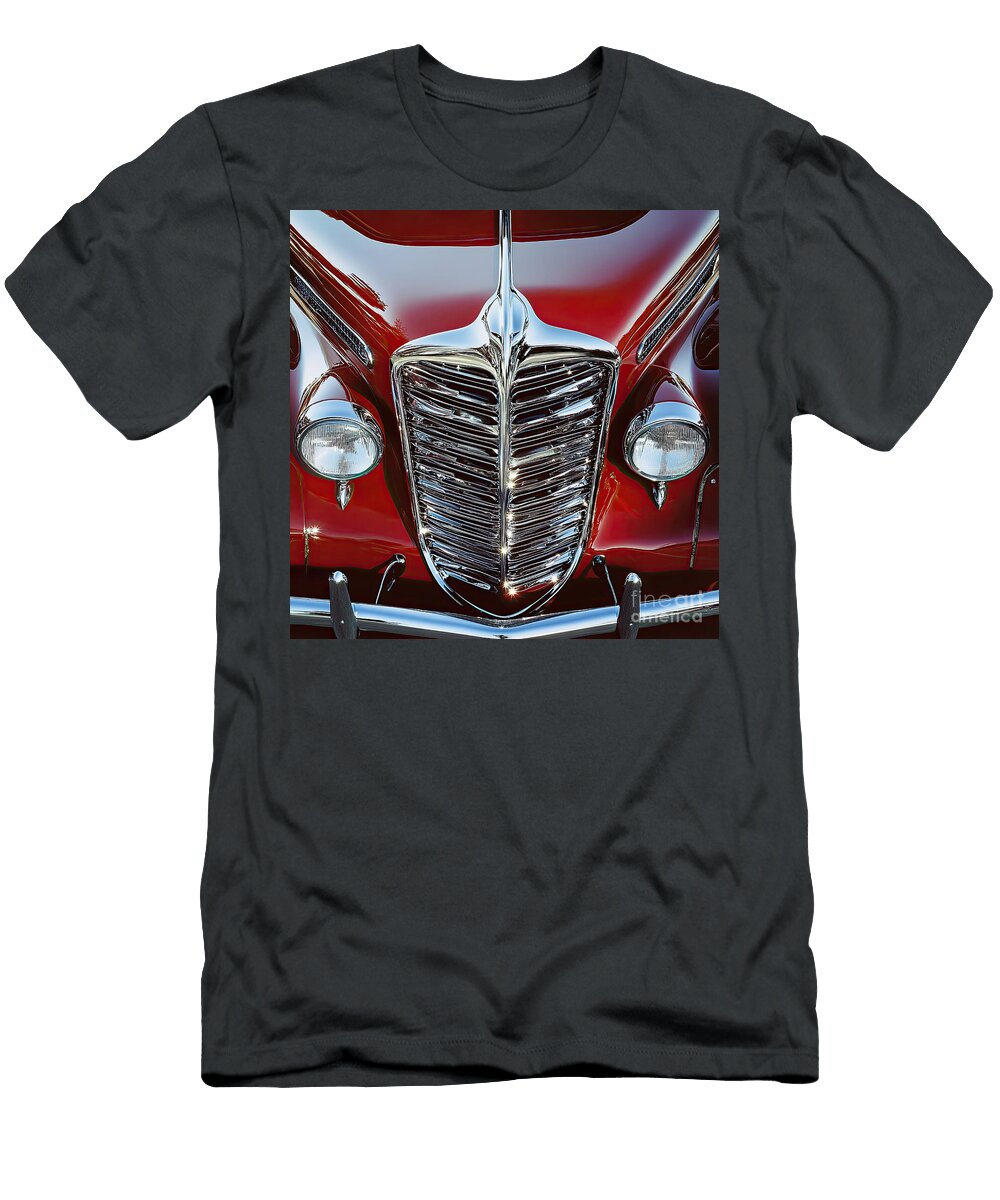 Shiny Red Car Grille Elisabeth Lucas T-Shirt