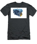 Ship Power Engine Isolated on White Goce Risteski T-Shirt