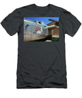 Shoot Youre Covered Nose Art on a B 24 Liberator Wernher Krutein T-Shirt