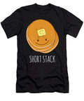 Short Stack Cute Kawaii Pancakes Noirty Designs T-Shirt