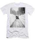 Shoveling Out From a Blizzard Mountain Dreams T-Shirt