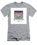 Shrike Clutching Propeller Blade Shield Retro Aloysius Patrimonio T-Shirt