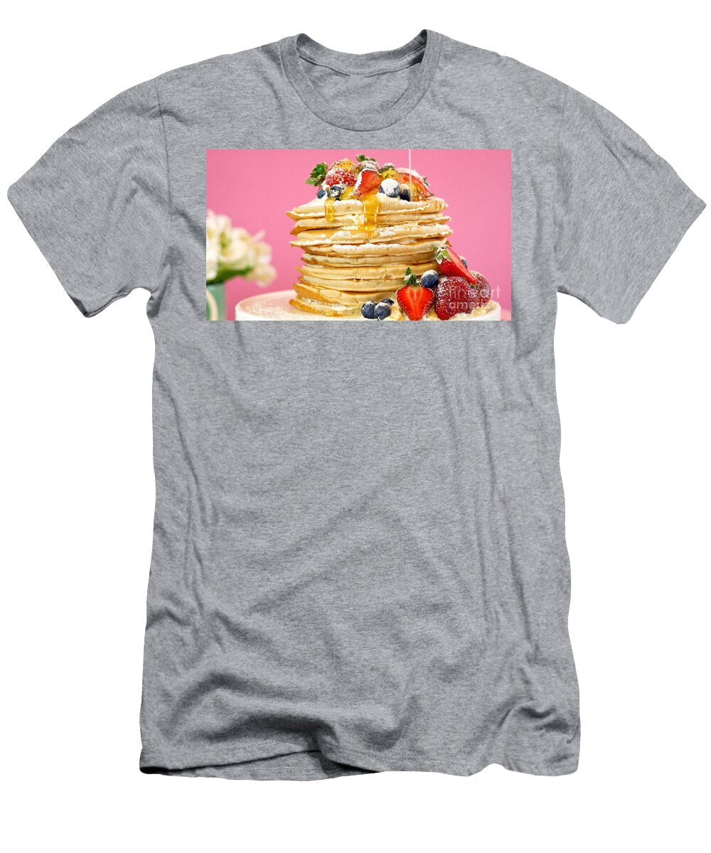 Shrove Pancake Tuesday Stack of Pancakes Cake Milleflore Images T-Shirt