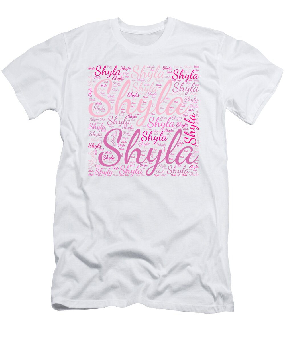 Shyla Names Without Frontiers Vidddie Publyshd T-Shirt