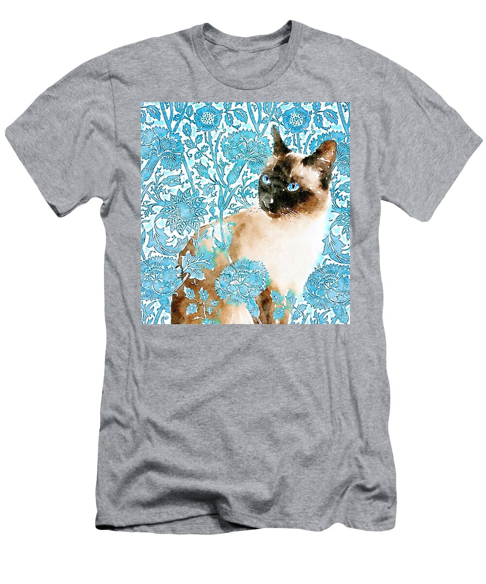 Siamese Cat Zelda Tessadori T-Shirt