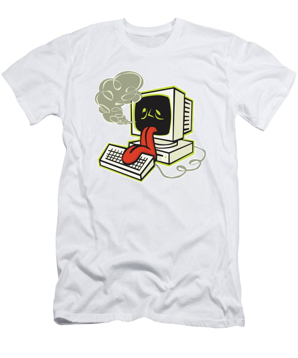 Sick Computer Csa Images T-Shirt