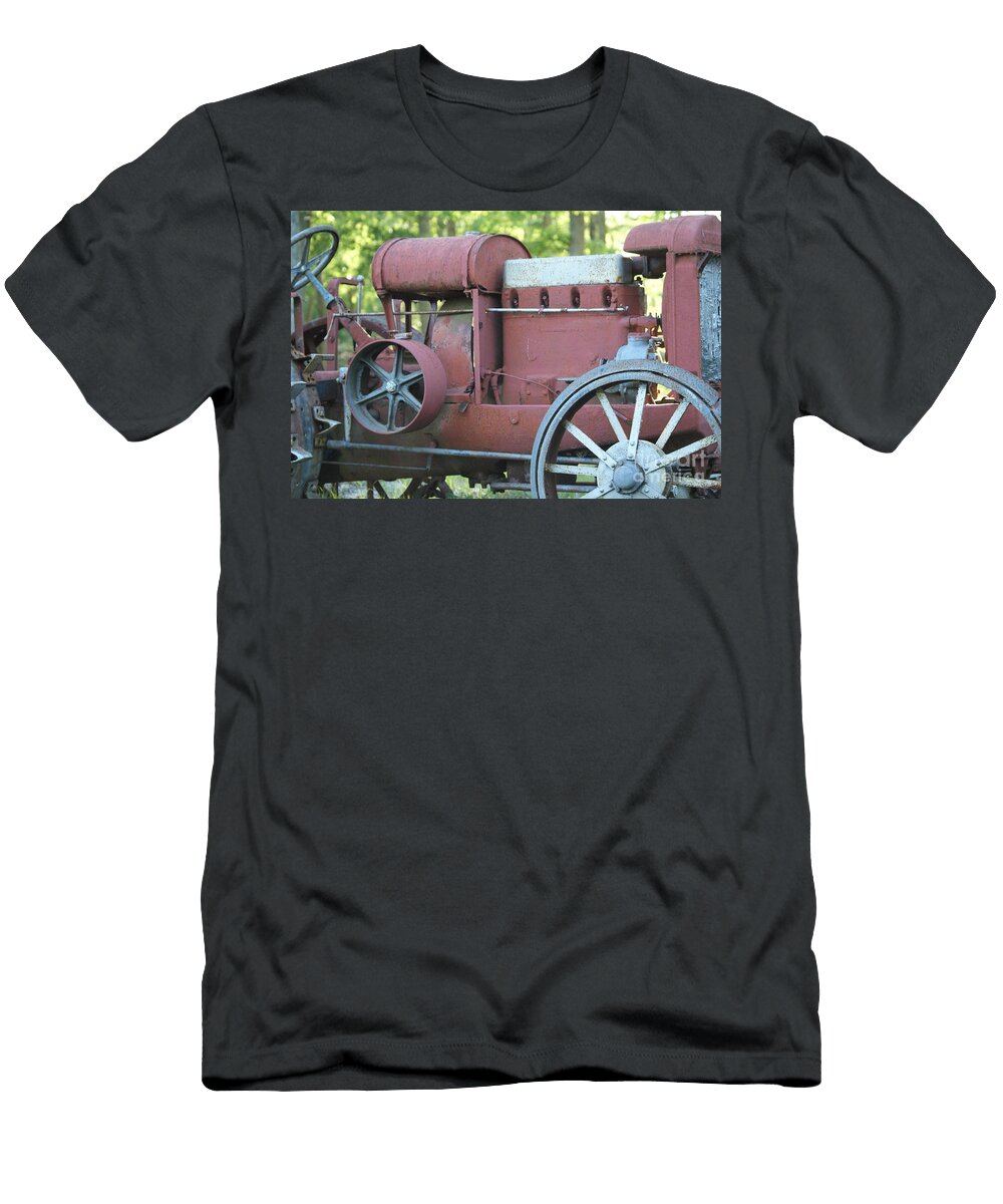 Side of Mccormic Deering Tractor Rob Luzier T-Shirt