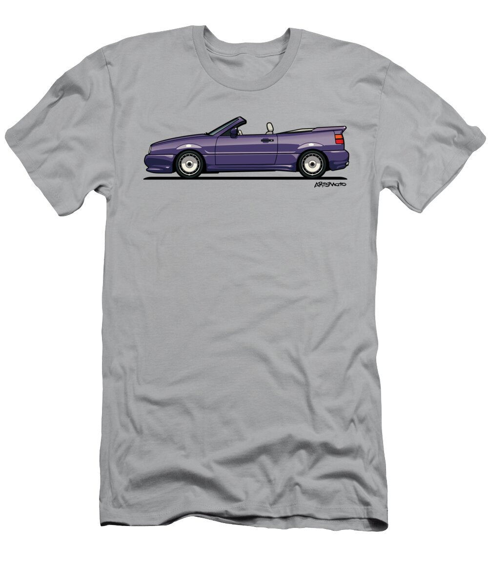 Sideview of an VW Corrado Convertible Conversion By German Aftermarket and Tuning Specialist Zender Monkey Crisis on Mars T-Shirt