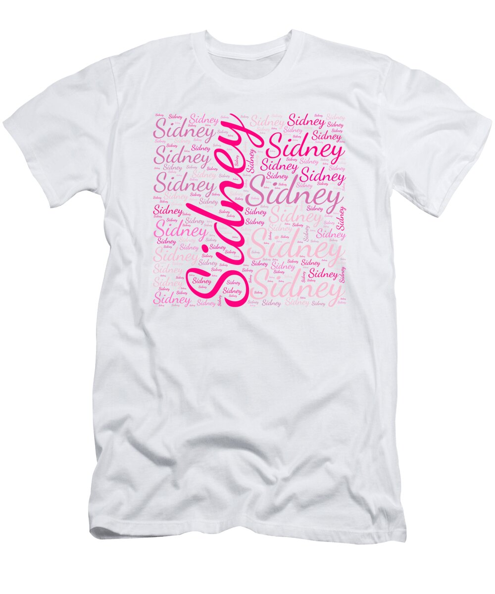 Sidney Names Without Frontiers Vidddie Publyshd T-Shirt