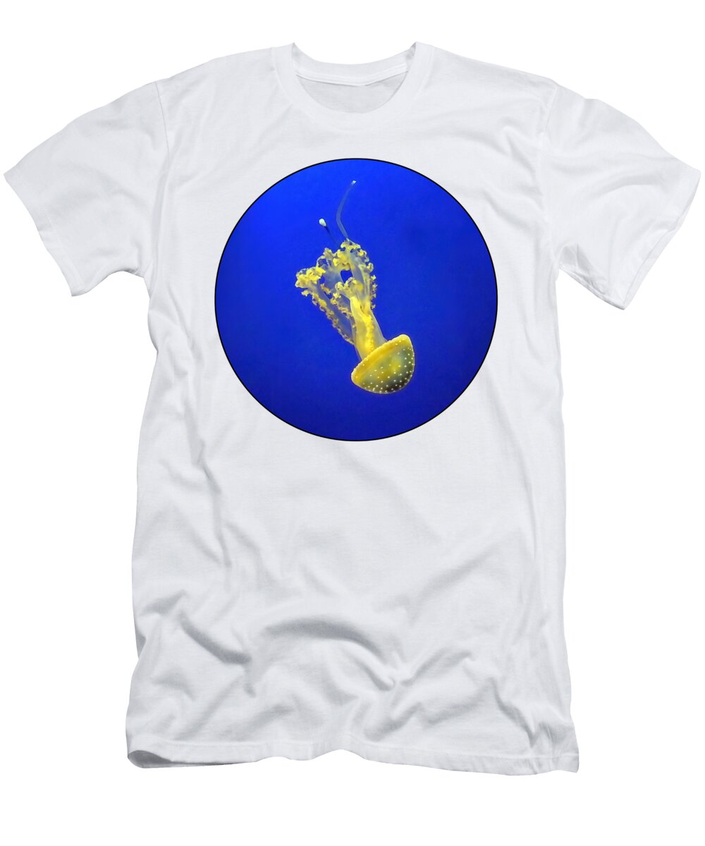 Silent Drift Jellyfish Nikolyn Mcdonald T-Shirt