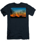 Silhouetted Trees At Sunset Mario G Rivera T-Shirt