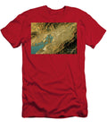 Silicon Valley 3d Landscape View West East Natural Color Frank Ramspott T-Shirt