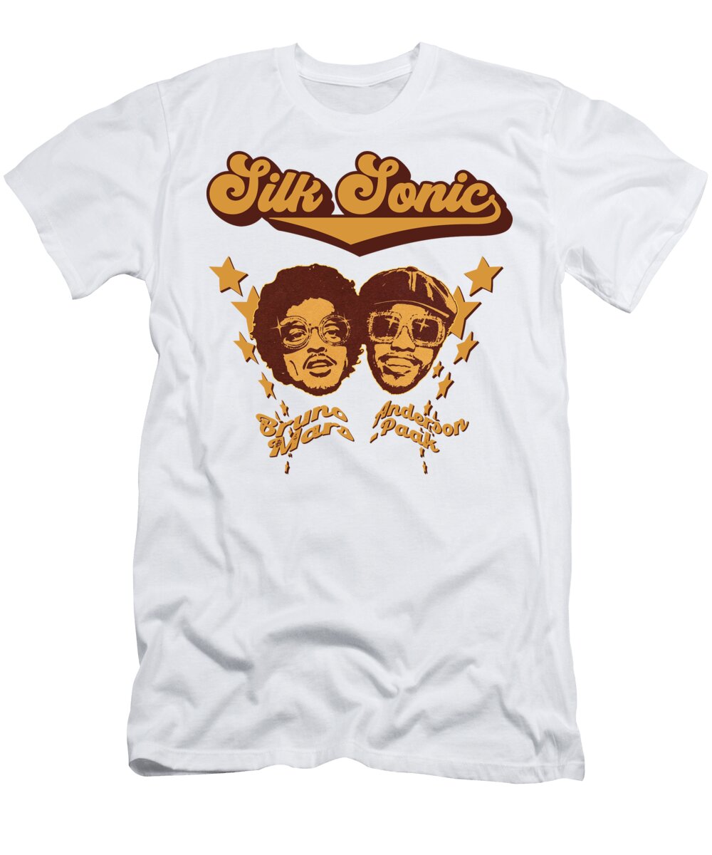 Silk Sonic Bruno Mars Anderson Paak Kirania Finest T-Shirt
