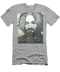 Silver Charles Manson Mug Shot 1969 Vertical Tony Rubino T-Shirt