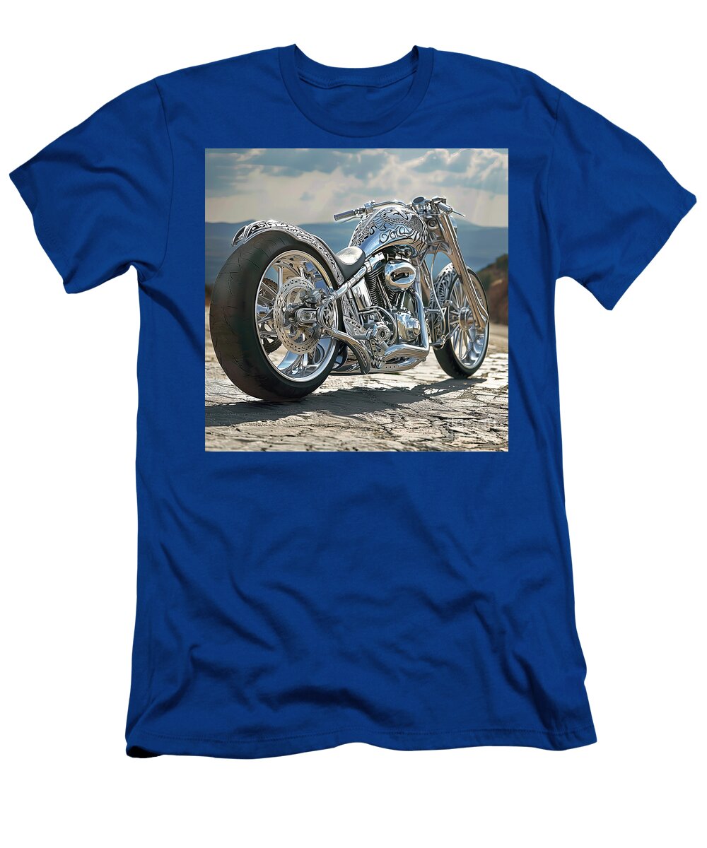 Silver Motorbike Elisabeth Lucas T-Shirt