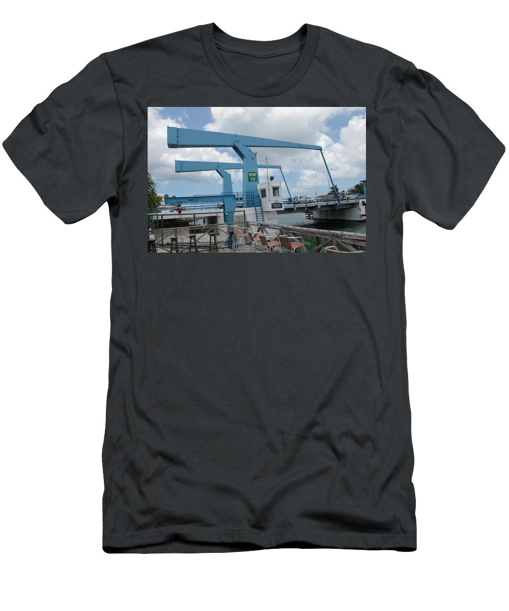 Simpson Bay Bridge St Maarten Christopher Kirby T-Shirt