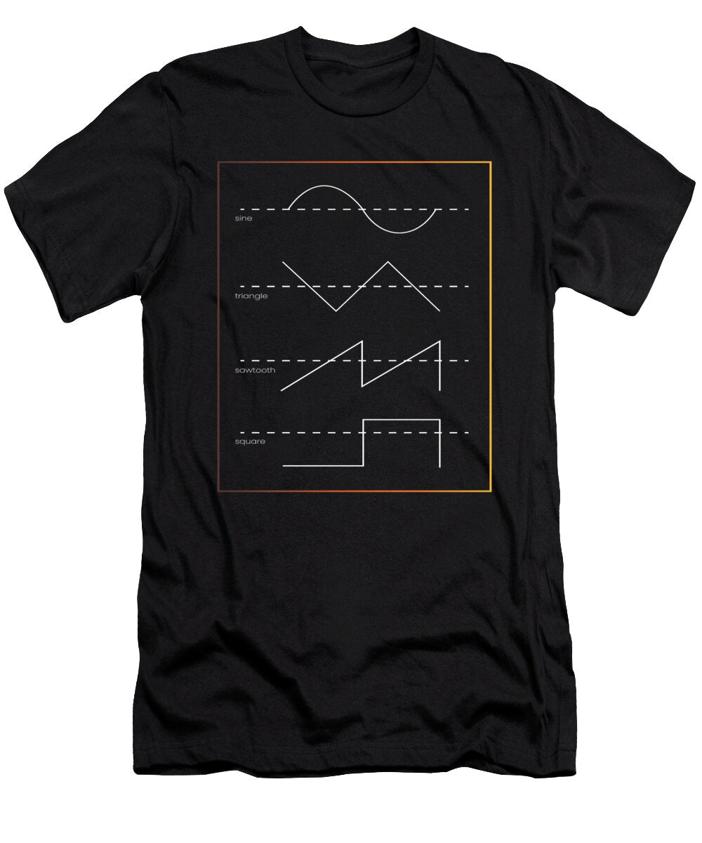 Sine Triangle Sawtooth Mooon T-Shirt