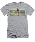 Sir Dickie Finknottle At LA Charmante Plage Francaise Des Paysans a Tatons Ian Hutson T-Shirt