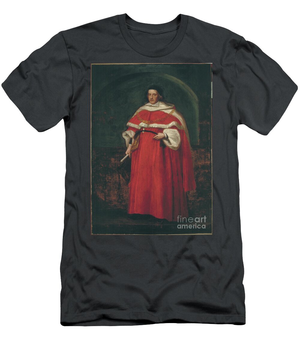 Sir Matthew Hale Kt 1670 John Michael Wright T-Shirt