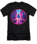 Skateboarding Anime Girl Vaporwave Statue Tunnel Indie Aesthetic Sifou Store T-Shirt