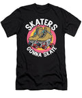 Skaters Gonna Skate Retro Vintage 80s Aesthetic Licensed Art T-Shirt