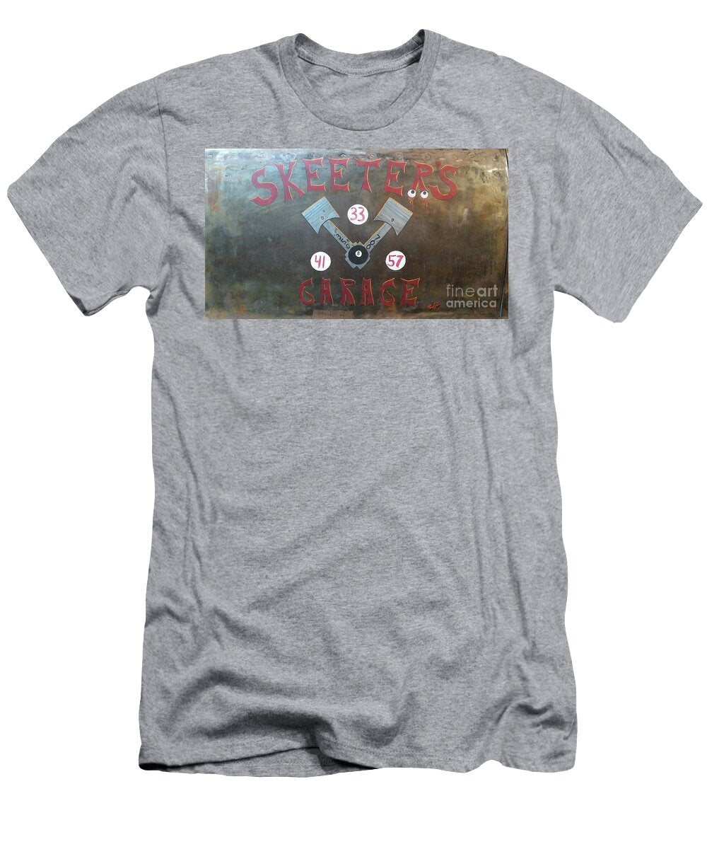 Skeeters Garage Door Art Jp Giarde T-Shirt