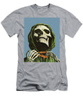 Skeleton Clutching Neck Csa Images T-Shirt