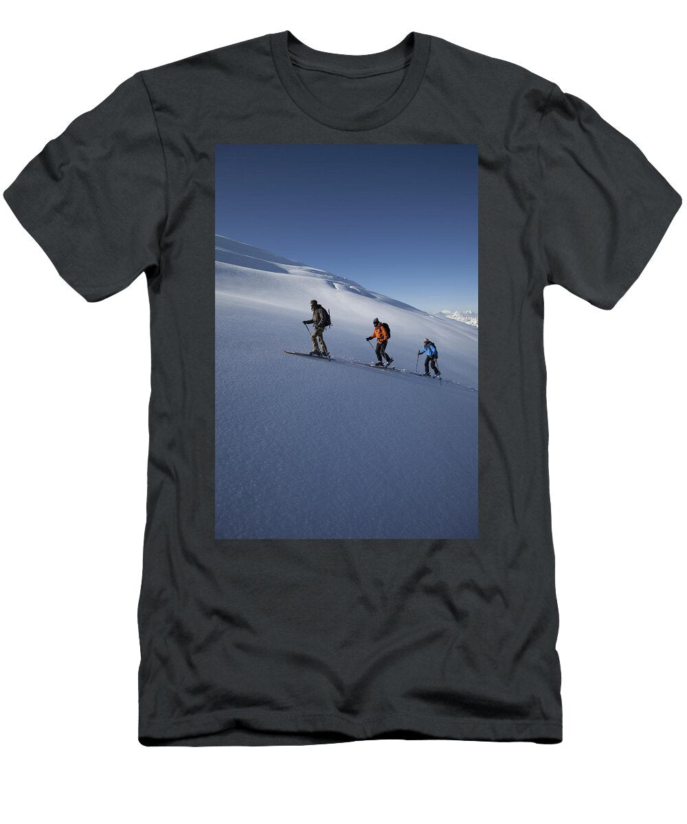 Ski Touring in Zermatt Mario Colonel T-Shirt
