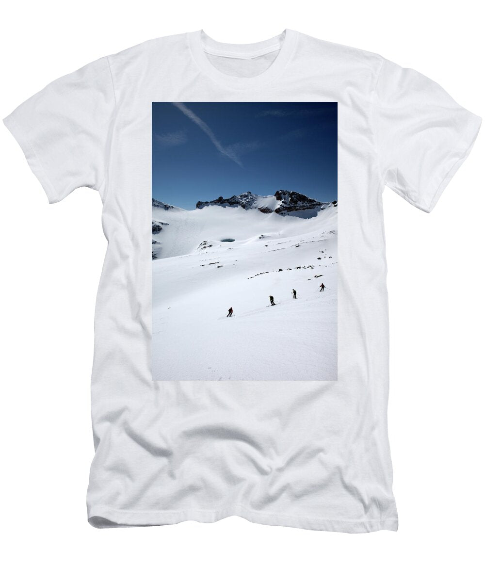 Skiing in Lochental Mario Colonel T-Shirt