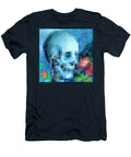 Skull and Roses Minecraft Painting Nick Taylor T-Shirt