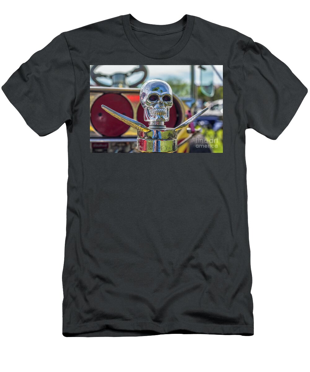 Skull Ornament Tony Baca T-Shirt