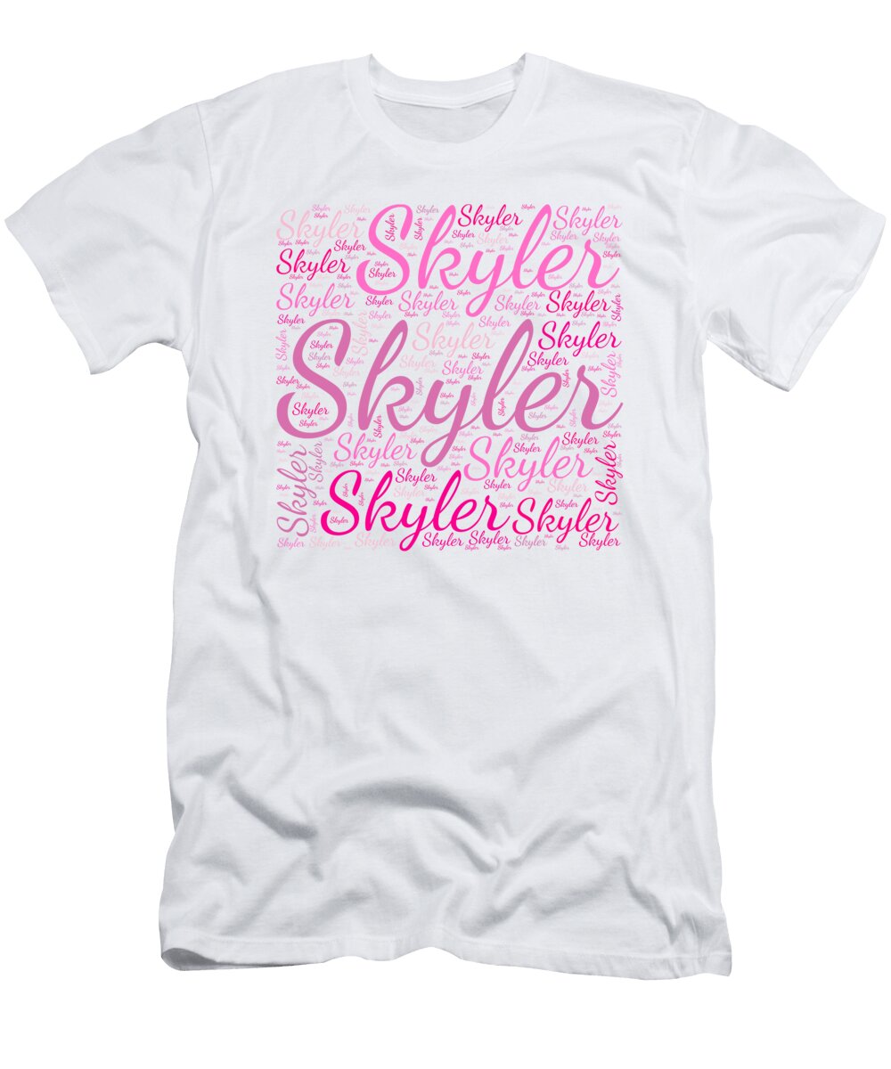 Skyler Names Without Frontiers Vidddie Publyshd T-Shirt