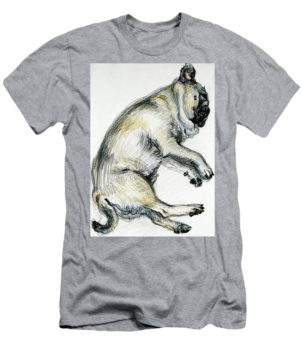 Sleeping Pug One Joan Thewsey T-Shirt