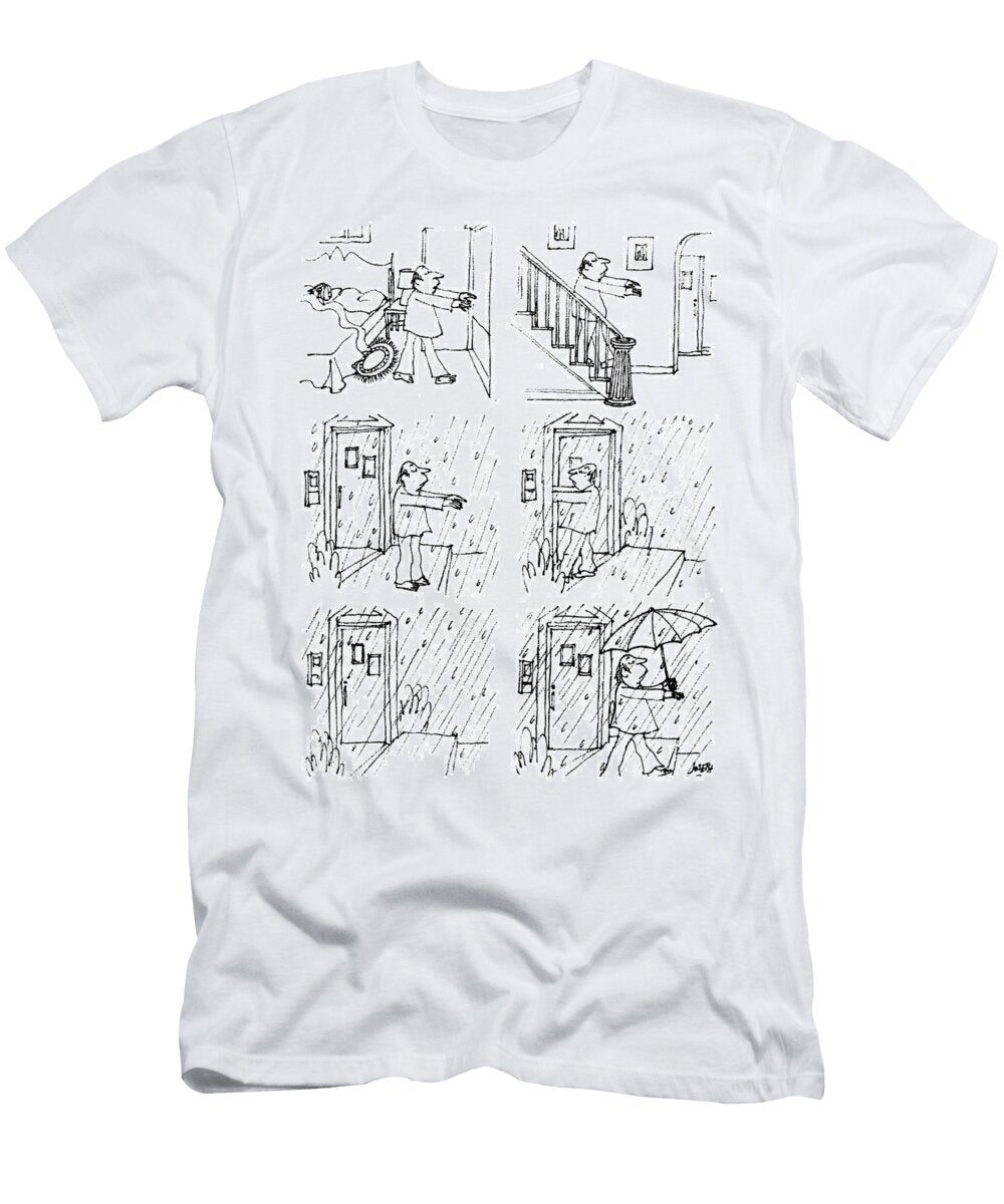 Sleepwalking to Work Joseph Farris T-Shirt