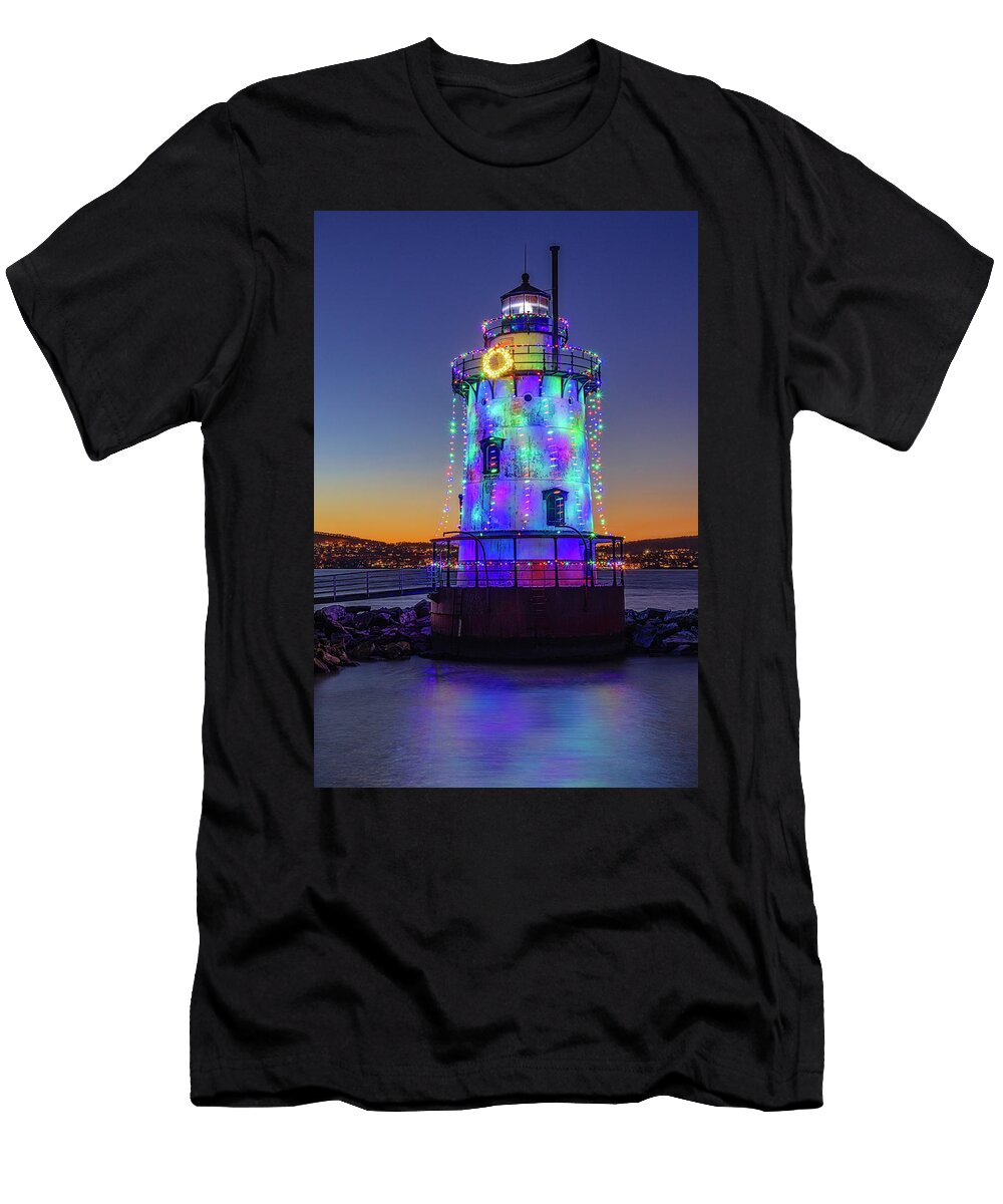 Sleepy Hollow Tarrytown Lighthouse Susan Candelario T-Shirt